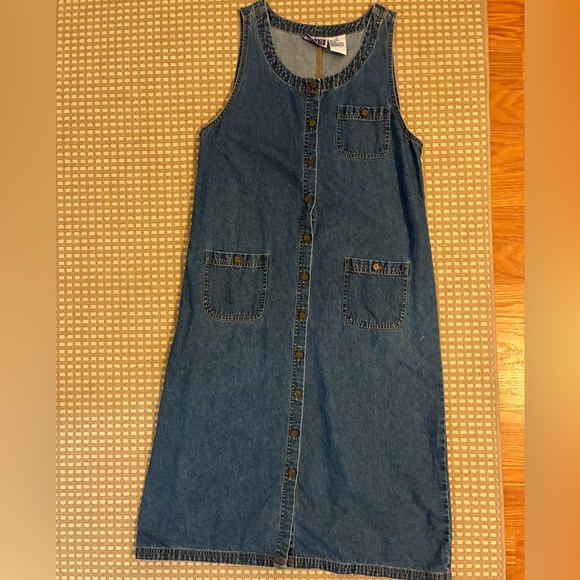 Vintage Denim Dress - Picture 1 of 4